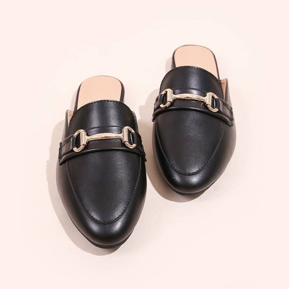 J. Crew Black Mule Loafers Size 8 NWT - Picture 5 of 12